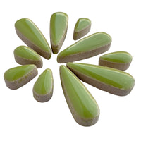 Ceramic Teardrops Kiwi