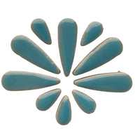 Ceramic Teardrops Azure