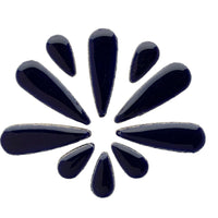 Ceramic Teardrops Indigo