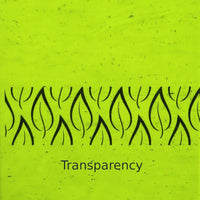 Glass Plate Yellow Green