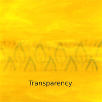 Glass Plate Primerose Yellow