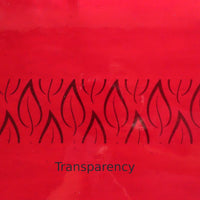 Glasplaat Helder Scharlaken