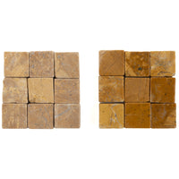 Marble 10x10mm Giallo Copper