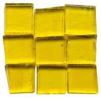 Glacier Tiffany Glass Mosaic 10mm Lemon