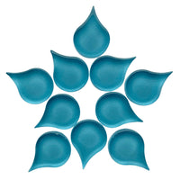 Regendruppel Turkoois