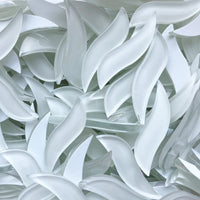 Golvende Bloemblaadjes Sneeuwwit