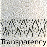 Glasplaat Kristalhelder Golvend