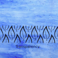 Glasplaat Lichtblauw Wazig