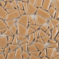 Mini Keramik-Puzzles hellbraun