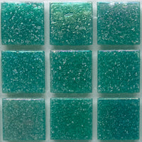 Iridescent Glass Mosaic 20mm Seaside