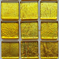 Verre Mosaique - glass mosaic -Glasmosaik-glasmozaïek-Glasmozaiek Spiegel 20mm Goud - mosaicshop