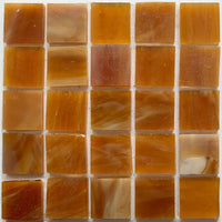 Verre Mosaique - glass mosaic -Glasmosaik-glasmozaïek-Glasmozaiek Tiffany Glacier 20mm Butterscotch - mosaicshop