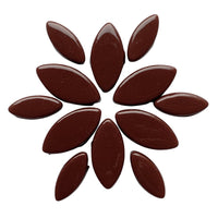 Verre Mosaique - glass mosaic -Glasmosaik-glasmozaïek-Ottoman Bloemblaadjes Bordeaux - mosaicshop