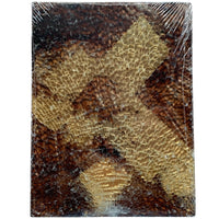 Verre Mosaique - glass mosaic -Glasmosaik-glasmozaïek-Safety Glass Bruin Goud - mosaicshop