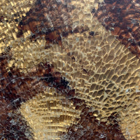 Verre Mosaique - glass mosaic -Glasmosaik-glasmozaïek-Safety Glass Bruin Goud - mosaicshop