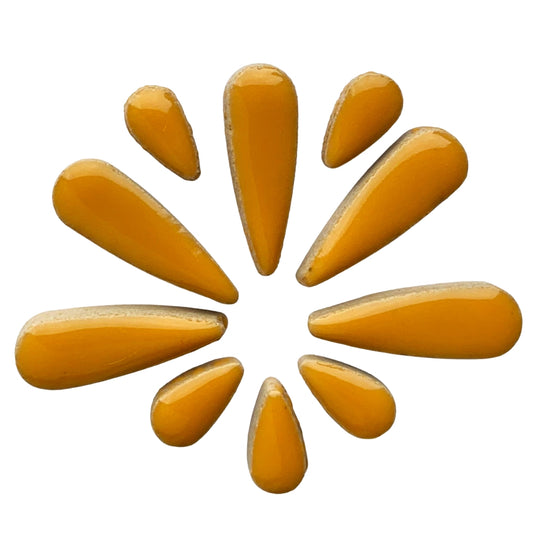 Ceramic Teardrops  Curry