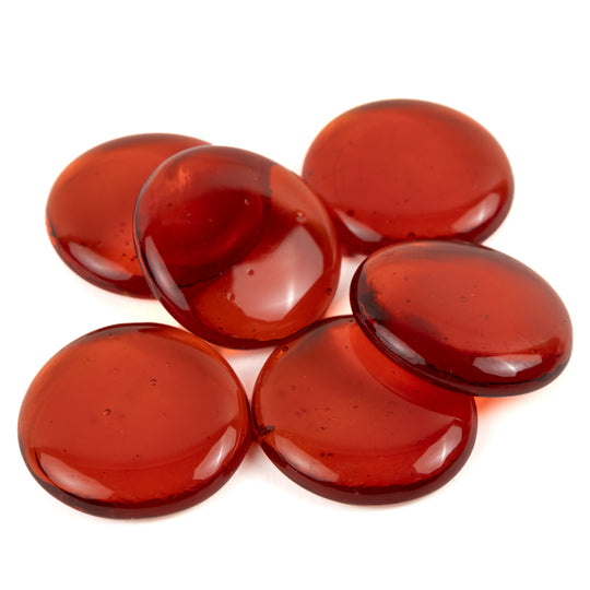 Glasnuggets 16-20mm  Kristallorange