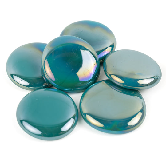Glasnuggets XL 30-36mm Opal-Cyan