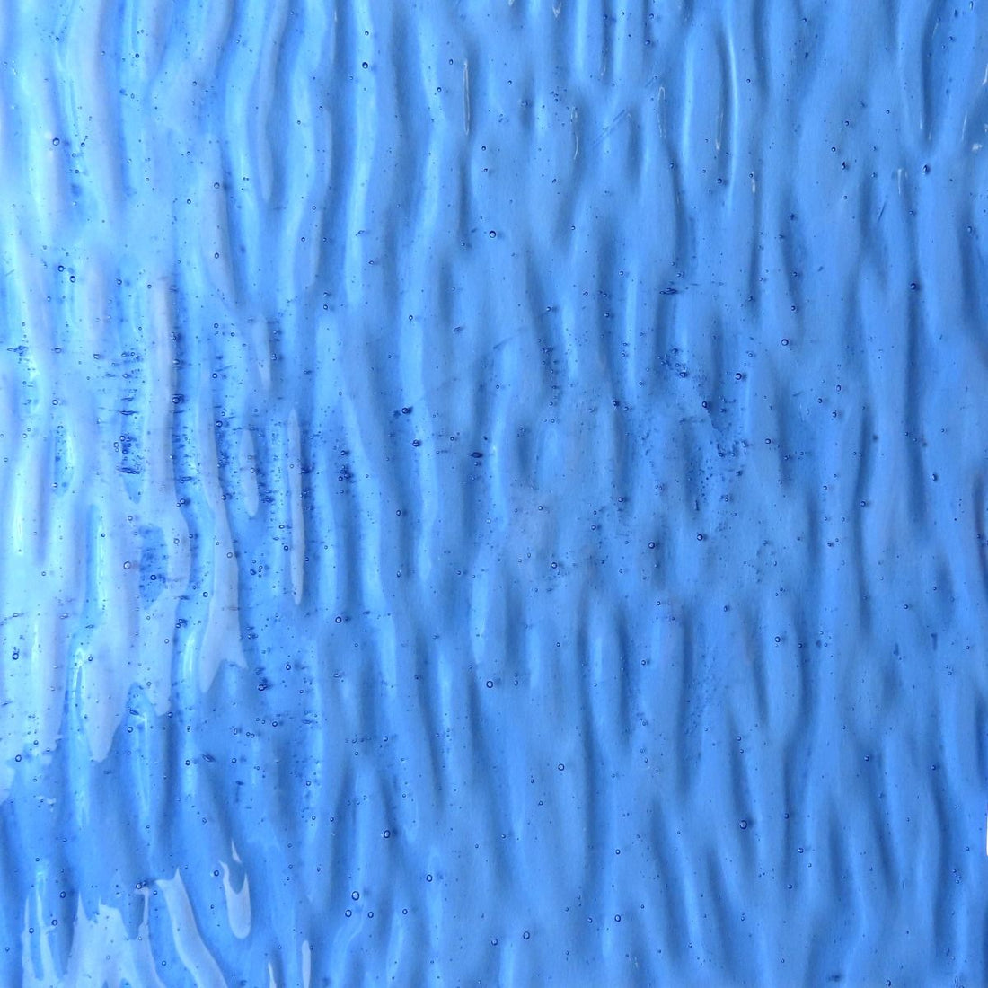 Glass Plate Pale Blue