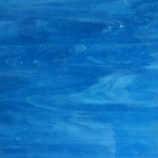 Glasplatte Tief Türkis Streifig