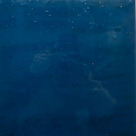 Glasplatte Stahlblau