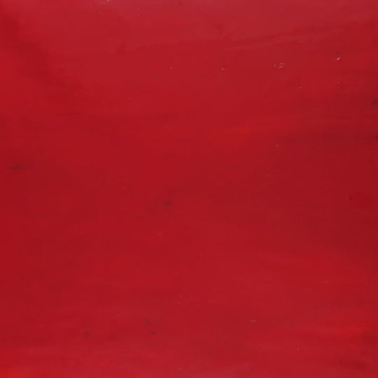 Glass Plate Stoplight Red