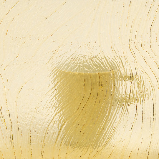 Glasplaat  Licht Amber Golvend