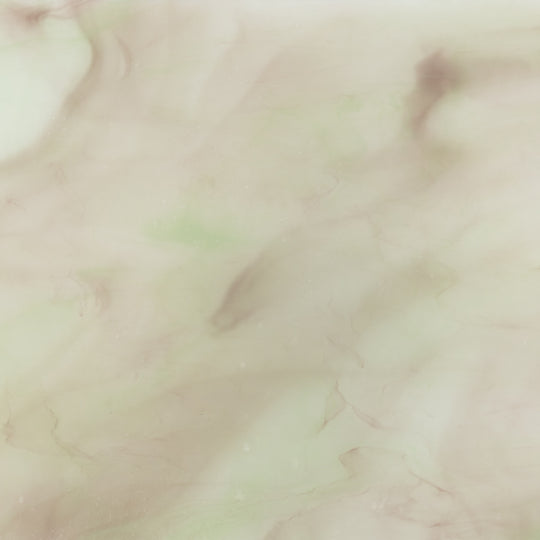 Glass Plate Light Green Lilac Stipple