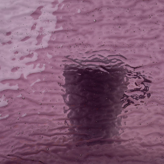 Glasplatte Violett Gewellt
