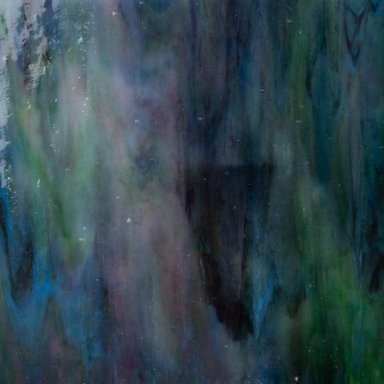 Glasplatte Indigo Regenbogen