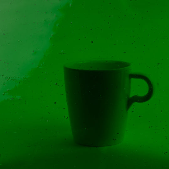 Glass Plate Emerald Green