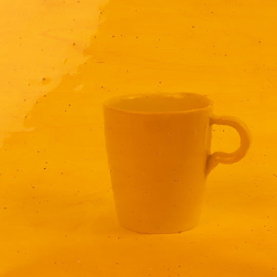 Glasplatte Hellorange