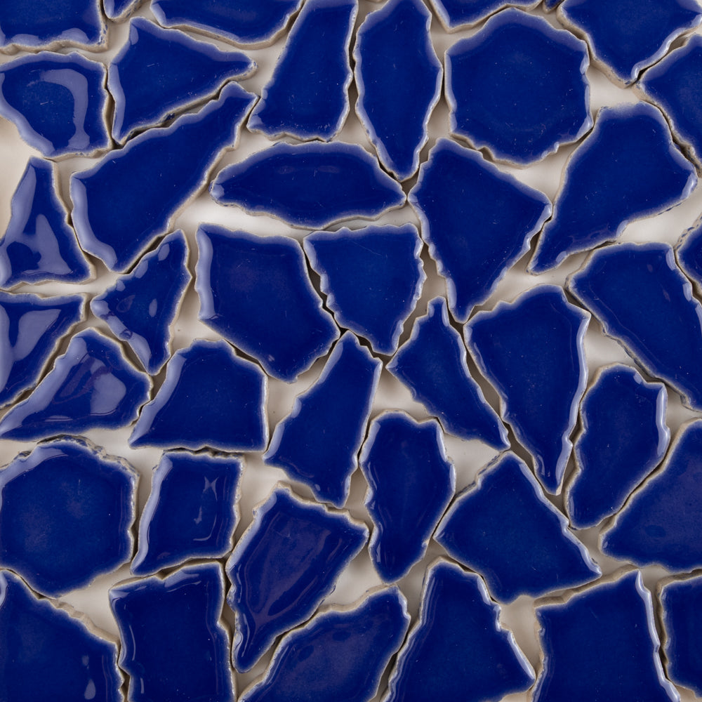 Keramik Mosaik Puzzle  Weiß