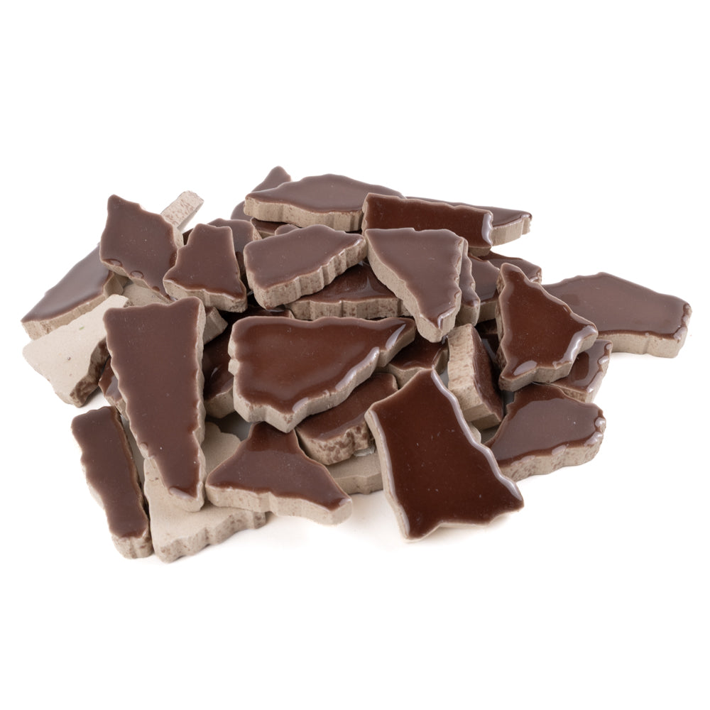 Keramik Mosaik Puzzle  Weiß