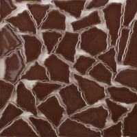Keramik Mosaik Puzzle  Weiß