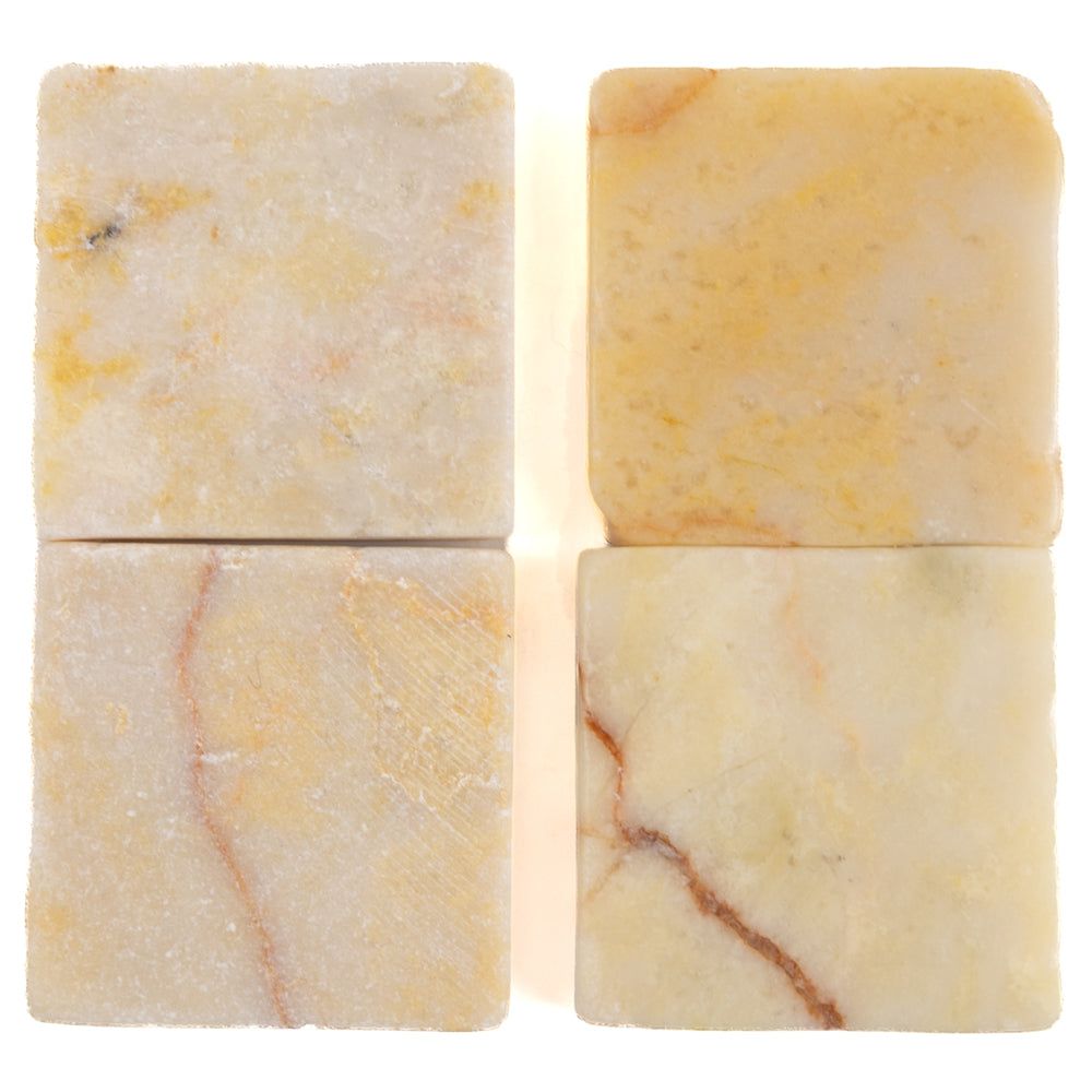 Marble 20x20mm  Giallo Cream