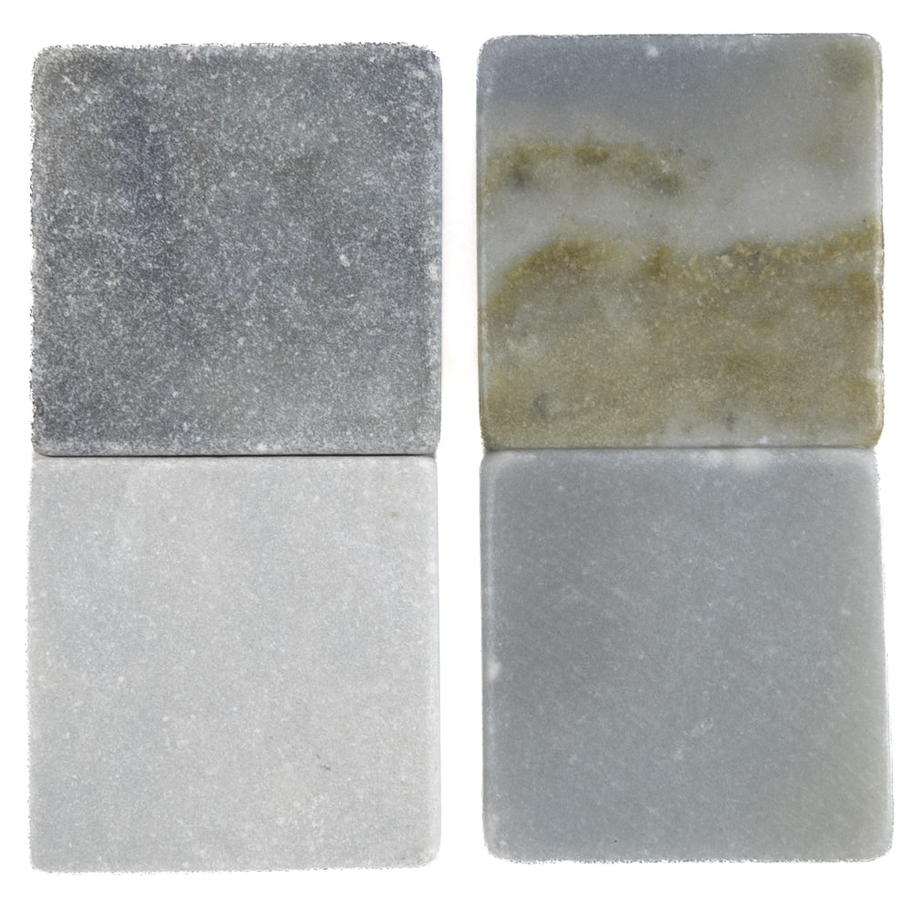 Marble 20x20mm  Linpi Blue