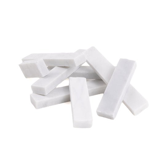 Marble Rods XL Bianco Carrara
