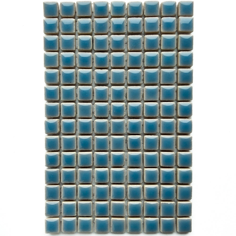 Mini Glazed Ceramic 10mm  Deep Azure