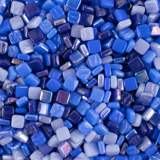 Ottoman 8mm Blau MIx