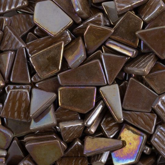 Ottoman Puzzles Iridescent Coffee