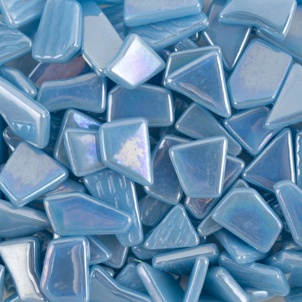 Ottoman Puzzles Iridescent Half Turquoise