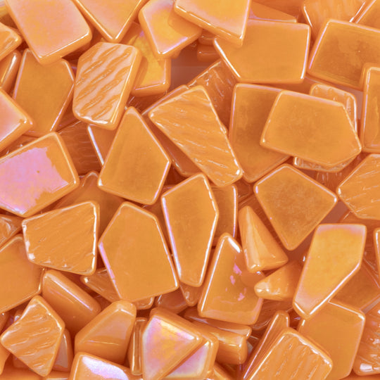 Ottoman Puzzles Iridescent Opal Orange