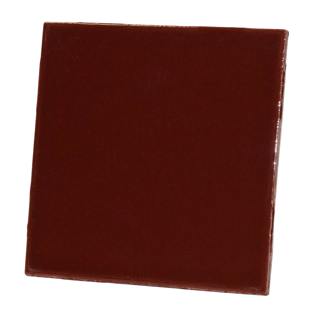 Mosaïque Carreau en Porcelaine Marron Foncé 10 cm