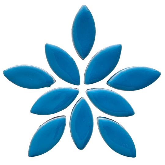 Bloemblaadjes 25mm Blauw