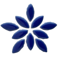 Ceramic Petals 25mm Dark Blue