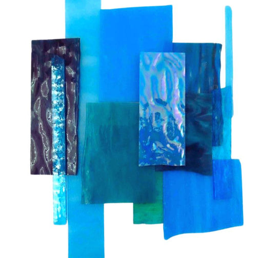 Crazy Paving XL Sea Blue Mix