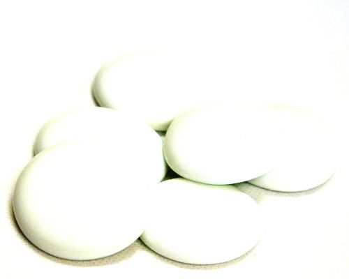 Glasdruppels XL  30-36mm Wit