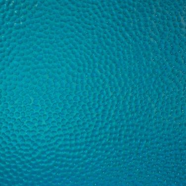 Glasplaat Donker Turquoise Gehamerd