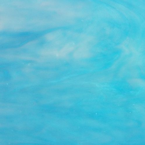 Glasplaat Licht Opaalturkoois